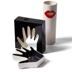 Cassina Vassoio Impronta nero di Ico Parisi Tray> Svuotatasche