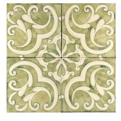 Studio Le Nid Verde Collina Set di 4 piastrelle #5> Piastrelle E Pavimenti