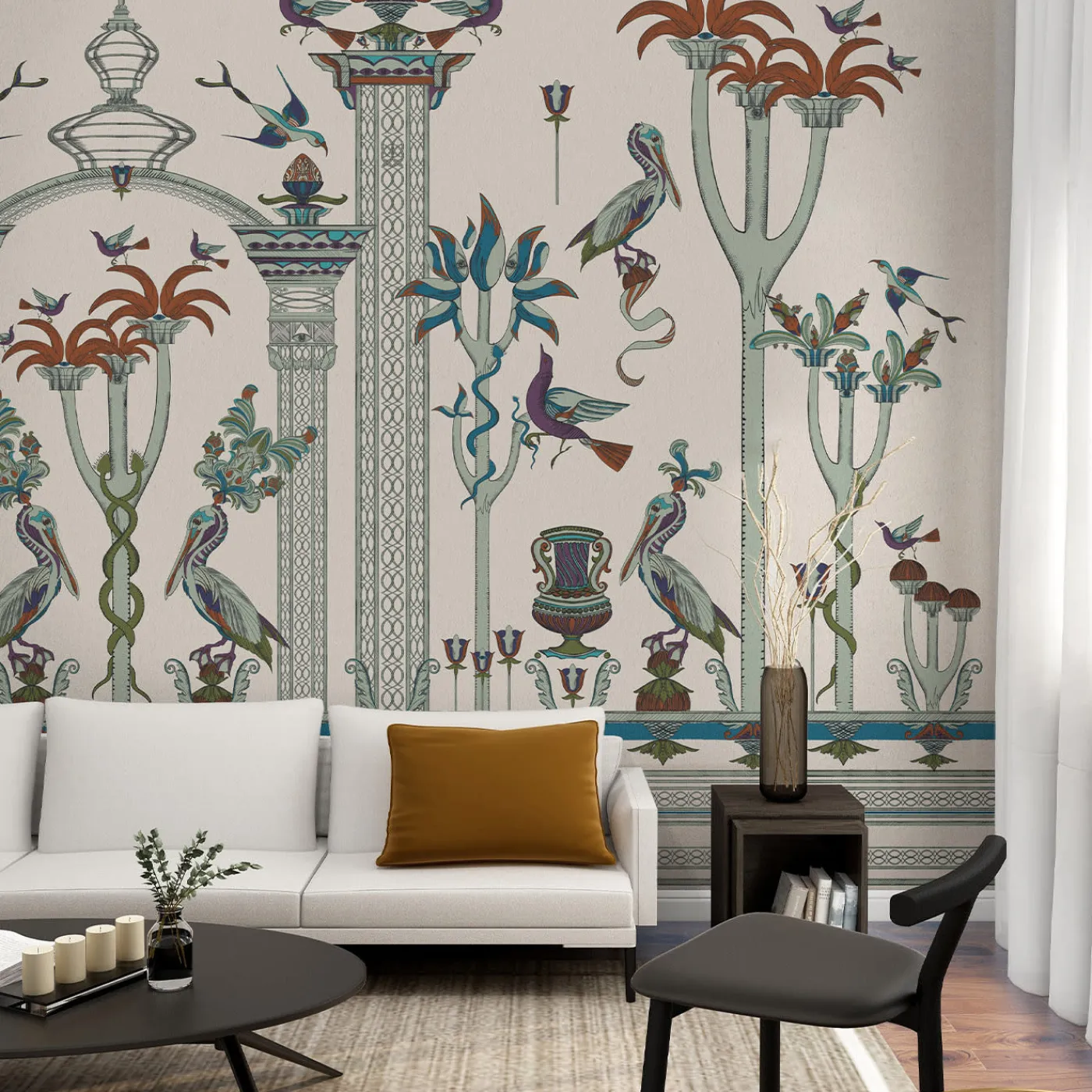 MaVoix Via Salvestrina 12 Panna Carta da parati> Carte Da Parati