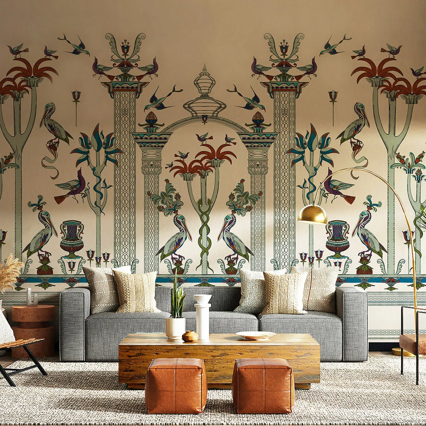 MaVoix Via Salvestrina 12 Panna Carta da parati> Carte Da Parati