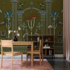 MaVoix Via Salvestrina 12 Verde Oliva Carta da parati><noscript><img width=