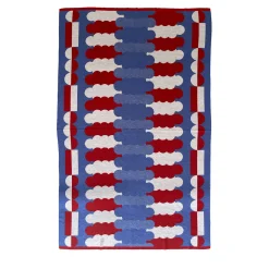 Lanificio Leo Viaggio 5 Coperta/ arazzo policromo di Serena Confalonieri> Coperte