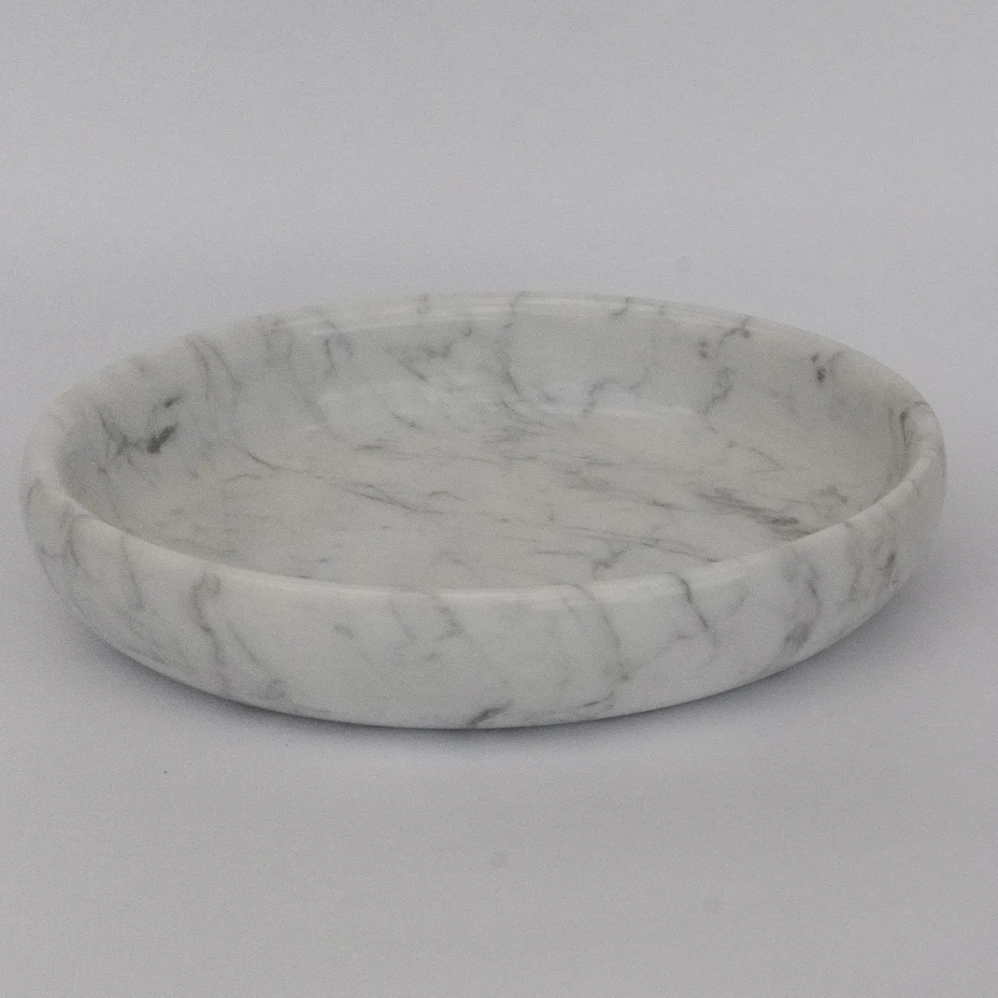 Carrara Home Design Vide Pochette in marmo bianco di Carrara> Svuotatasche