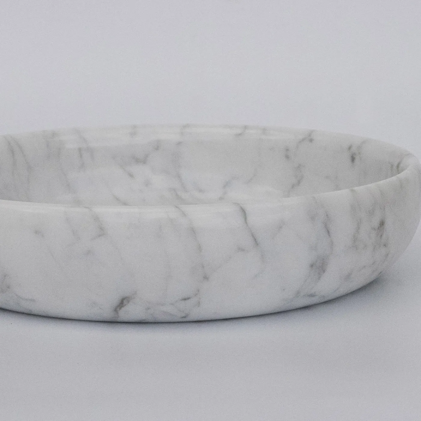 Carrara Home Design Vide Pochette in marmo bianco di Carrara> Svuotatasche