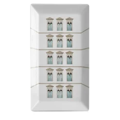 Grand Tour by Vito Nesta Videopoche rettangolare in porcellana La Finestra Sul Cortile #2> Svuotatasche