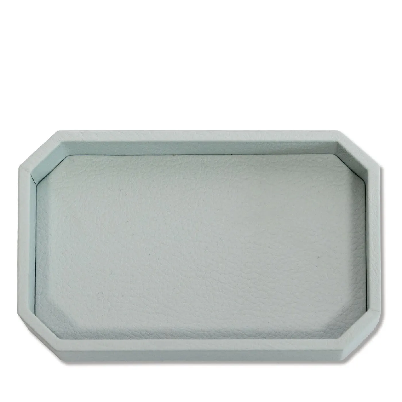 Cassigoli Vide-poche Del Monte piccola in pelle Azzurro Stintino> Svuotatasche