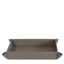 Cassigoli Vide-Poche Michelangelo 19 in pelle grigio luna> Svuotatasche