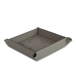 Cassigoli Vide-Poche Michelangelo Butterfly in pelle grigio luna> Svuotatasche