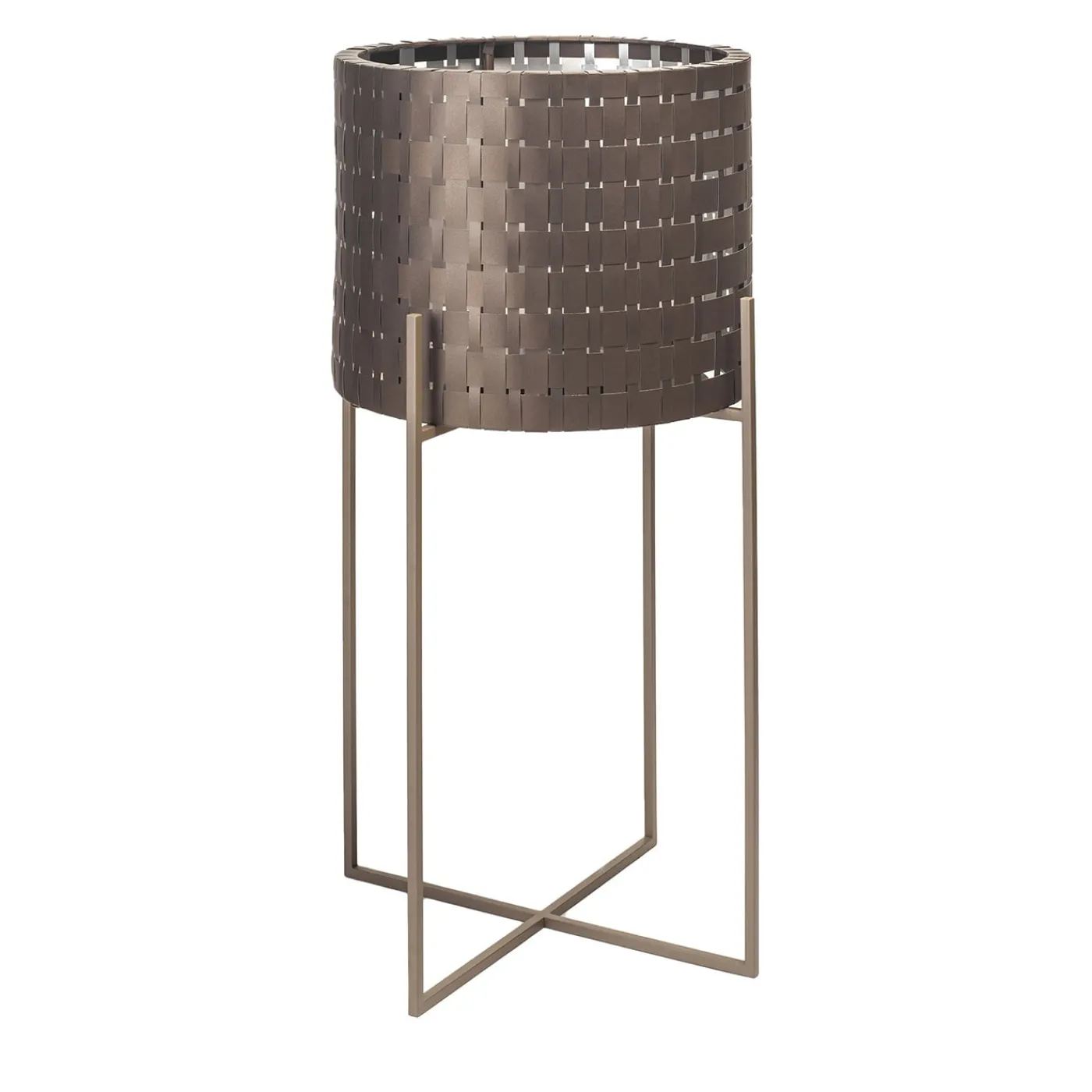 Splot Design Vitis Nexum Cachepot Mediceo Marrone Medio> Cachepot E Portavasi