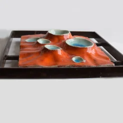 Todini Sculture Vulcani, pezzo d'arte in ceramica infuocata><noscript><img width=