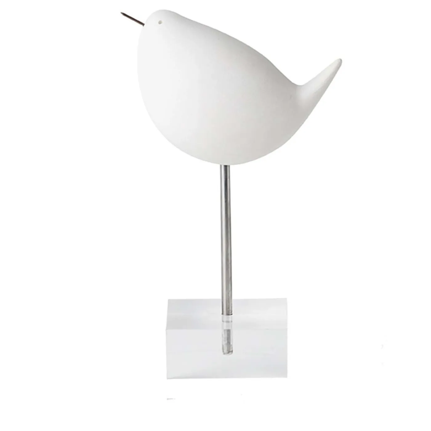 Bitossi Ceramiche White Bird on a Stand di Aldo Londi #2> Statuine