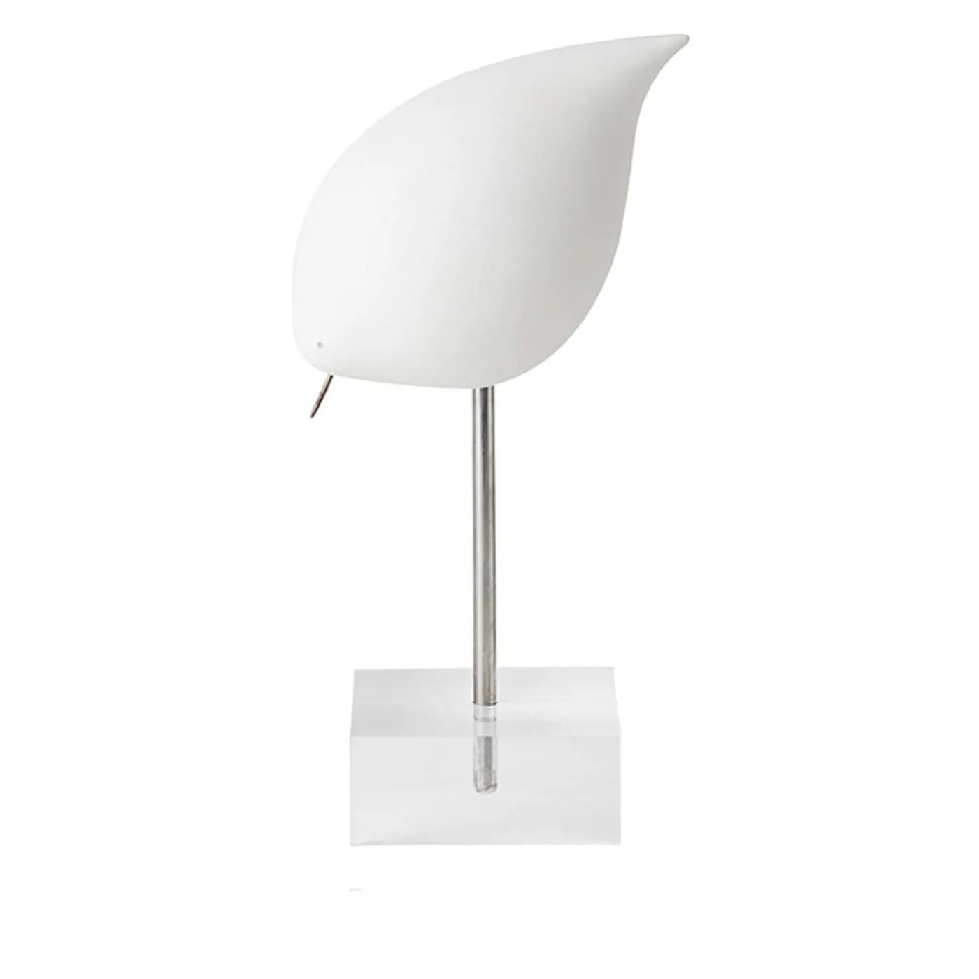 Bitossi Ceramiche White Bird on a Stand di Aldo Londi #1> Statuine